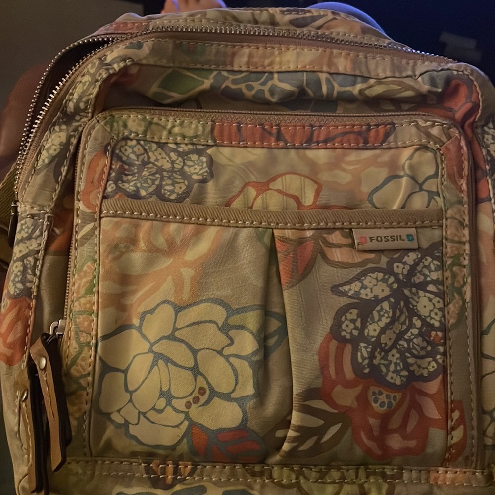 Fossil floral Crossbody - Picture 7 of 14